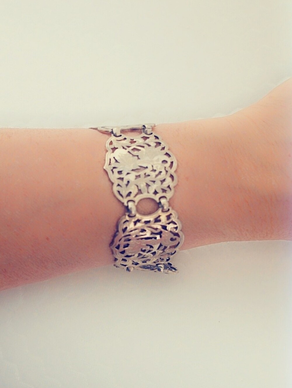 Estate Sterling Silver 800 Bracelet